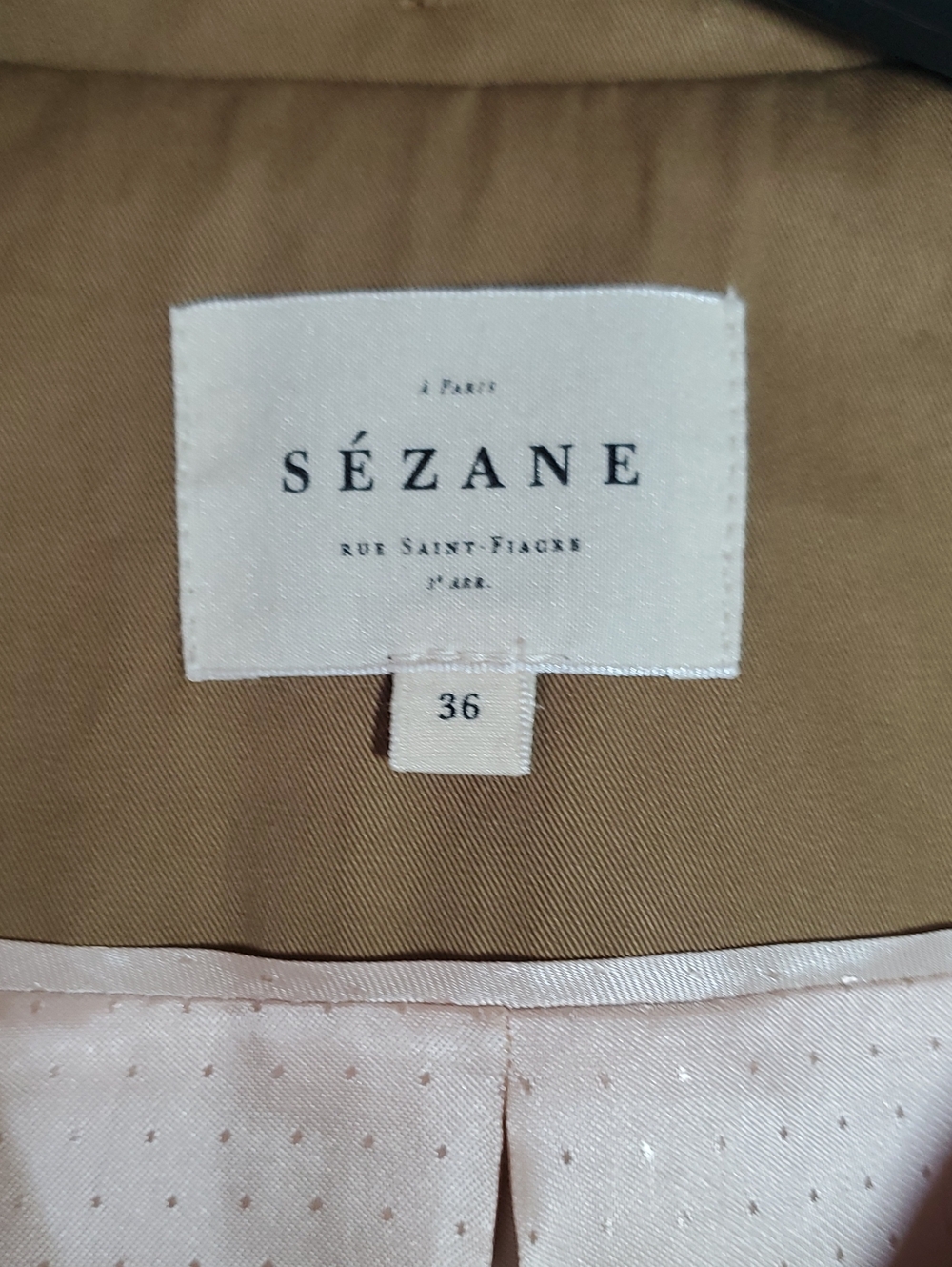Sezane Alfred Coat - Picture 2 of 6